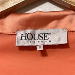 House Of CB  Meena Satin Tie Top Size Small Orange Photo 2