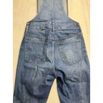 Madewell Denim Overalls Women Size M Straight Leg Medium Wash Cotton Blend Photo 9