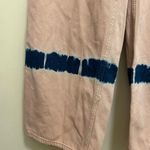 BDG  Womens Pink Blue Tie Dye Denim Puddle Jeans W26 26 26” 26x32 Wide Leg Photo 2