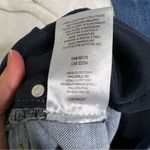 Free People  | Button Fly Skinny Jeans with Distressed Hem Photo 7