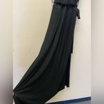 Urban Outfitters  Silence + Noise Plunge V Neck Tie Waist MIDI Dress Size S Photo 2