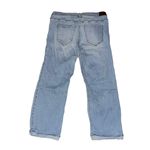 Hollister High Rise Slim Straight Distressed Cropped Jeans Photo 2