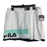FILA NWT  white skort pleaded front size large Photo 0