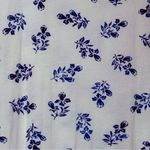 Polo Ralph Lauren Faux Wrap Tee Dress Floral Blue White Tied Front Maxi Medium Photo 6