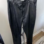 Abercrombie & Fitch Curve Love Vegan Leather Pants Photo 0