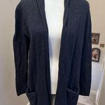 Barefoot Dreams  Navy Blue Bamboo Chic Lite Knit Longsleeve‎ Cardigan Size M Photo 0