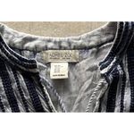 Rachel Zoe Top Womens XS Blue Tunic Embroidered Boho Prairie Festival Peasant Photo 4