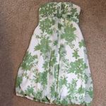 David's Bridal Floral Strapless dress Photo 1