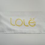 Lole  Cream Zip-Up Hoodie Size‎ Medium EUC Photo 4
