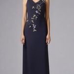 Maggy London NEW semi formal dress embroidered flowers humming bird motb Photo 0