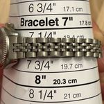 Andre Giroud Ladies Watch Blue Dial Stainless Steel Bracelet and Hands Date Wndw Photo 7