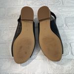 Madewell  Shoes Womens‎ Size 7 Leather Slingback Peep Toe Sandals Flats Comfort Photo 7