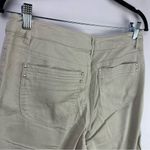 Dressbarn Khaki Bermuda Shorts Cotton Stretch Mid Photo 6