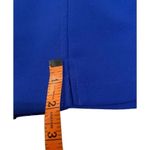 Button Detail Tank Top Spaghetti Straps Formal Office Business Sexy Blue Size L Photo 6