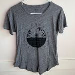 Madewell  Gray Whisper Cotton Los Angeles Crewneck Tee Photo 2