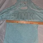 Victoria's Secret  Light Blue Hoodie PINK hoodie sz XS Photo 2