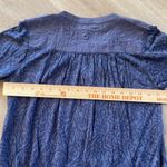 Lucky Brand  Blue Lace Peasant Top Size XS Photo 12