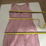 BHLDN Anthropologie Dress XL (M) Mauve Connor Lace Maxi Bridesmaid Evening Train Photo 2