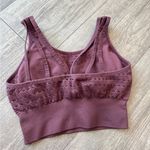 Gymshark  Purple Sports Bra Seamless Supportive Design Photo 4