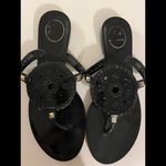 Jack Rogers Georgics’s Jelly Black Summer Sandals with Studded Detail size 8 Photo 2