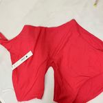 AQUA NWT- One Piece Red One Shoulder Cut Out Swimsuit- Size M Photo 3