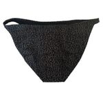 ANDIE X Demi Moore The Tropez Bikini Bottom Floral Jacquard Black Size Medium Photo 1