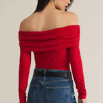 Z Supply NWT Z-Supply Still The One Off-The-Shoulder Bodysuit Photo 2