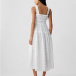 Gap X DOEN Eyelet Midi Dress Size XL White Photo 1