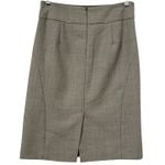 Banana Republic  Wool Blend Heathered‎ Pencil Skirt Size 2 Office Business Modest Photo 1