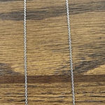 Vintage 925 Sterling Silver Cross Pendant Necklace Photo 0