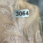 Windsor  Dress Party‎ Cocktail Lace V Neck Sleeveless Fit Flare Beige jrs Size 3 Photo 8