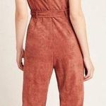 Anthropologie faux Suede Jumpsuit Photo 1
