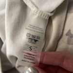 Mono B rayon soft military print oversize sweatshirt. Size Small. Gray Photo 4