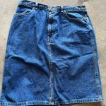 Eddie Bauer  Blue Denim Skirt Photo 0