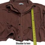 Michael Stars ‎ Ingrid Utility Jacket in Color Rust Women’s Size M Photo 12