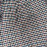High Waisted Plaid Pants Brown Size L Photo 1