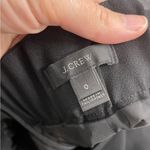 J.Crew  Black Ruffled Front Pencil Mini Skirt Womens 0 Preppy Fall Career Office Photo 7