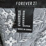 Forever 21 Black and tan Aztec print peasant tunic top size medium Photo 3
