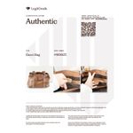 Gucci GG Vintage Signature Leather Bamboo Bar Woven Handles Tote Bag Purse Brown Photo 1