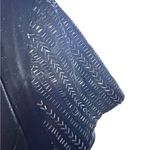 Stunning Velvet Sequin Short Sleeve Full Length Dress W/Sexy High Slit Vintage 8 Black Photo 10