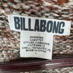 Billabong Marled Cardigan Sweater Brown Multi Juniors Large Button Shawl Collar Photo 9