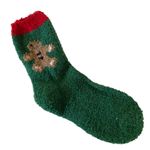 Holiday Gingerbread NIP Fun Novelty Cookie Socks One Size Green Photo 0