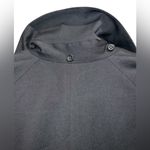 Theory Black Trench Coat Photo 4