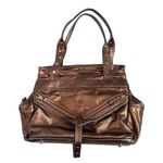 Botkier Trigger Metallic Bronze Satchel Photo 0