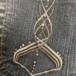 COS  Jeans Women’s Size 10P Gray Charcoal Inseam 28.5‎ Bling Embroidery Studs Photo 8