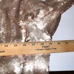 Baby Phat  Sequin Jacket Women Medium Rose Gold‎ Cropped Date Night Prom Wedding Photo 6