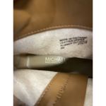 Michael Kors Kieran Women's 8 M Brown Suede Cuban Heel Side Zip Ankle Boots Photo 7