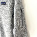 Patagonia  Better Sweater 1/4 Zip Pullover Gray Outdoor Athleisure Photo 3