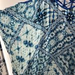 SWIMSUITS For All White/Blue Coverup Size 6/8 White Photo 1