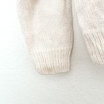 VTG Huntington Ridge Womens Cardigan Sz S Cream Embroidered Floral Cottage Cozy Photo 6